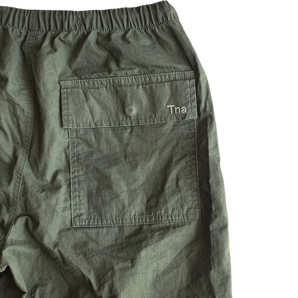Aritzia Tna Deploy Parachute Pant Dark Green Size Small - Picture 10 of 11